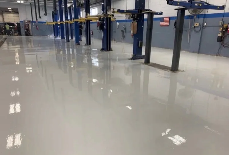 Warehouse epoxy floor Fargo North Dakota
