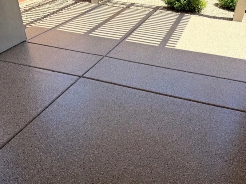 Exterior epoxy walkway coating Moorhead Minnesota
